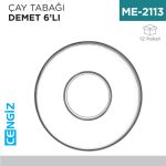 ÇAY TABAĞI DEMET 6LI (DMT270F)