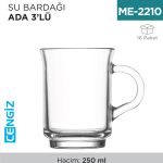 SU BARDAĞI ADA 3LÜ (ADA415A)