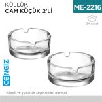 KÜLLÜK CAM KÜÇÜK 2Lİ (KAR.70)(KYF70M)-54126