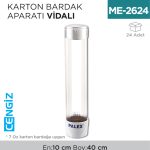 KARTON BARDAK APARATI VİDALI (S.K.V)