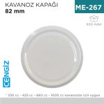CAM KAVANOZ KAPAĞI 83MM
