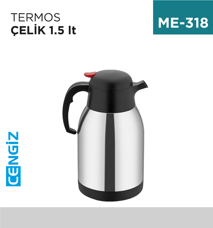 TERMOS ÇELİK 1.5 LT (CKR2004) TERMOS ÇELİK 1.5 LT (CKR2004)