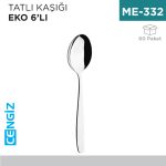 TATLI KAŞIĞI  EKO 6LI
