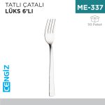 TATLI ÇATALI LÜKS 6LI