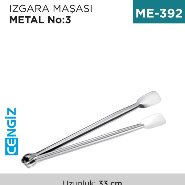 IZGARA MAŞASI METAL NO:3