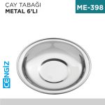 ÇAY TABAĞI METAL 6LI