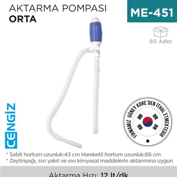 AKTARMA POMPASI ORTA (DP 15)