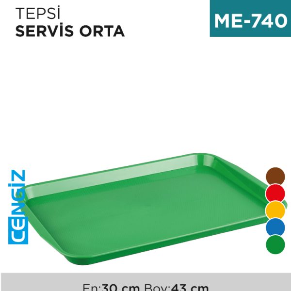 TEPSİ SERVİS ORTA 30 CM*43 CM
