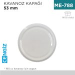CAM KAVANOZ KAPAĞI 53 MM (190)