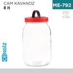 CAM KAVANOZ 8 KG