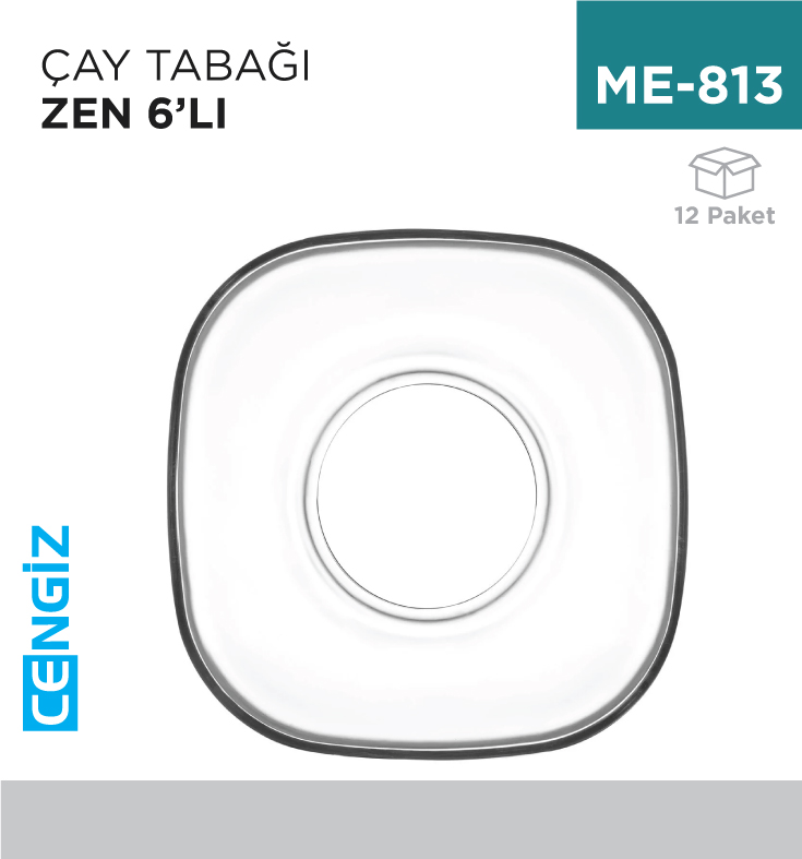 ÇAY TABAĞI ZEN 6LI (ZEN277)