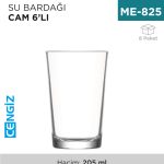SU BARDAĞI LARA 6LI (22010)