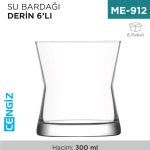 SU BARDAĞI DERİN 6LI (DRN356)