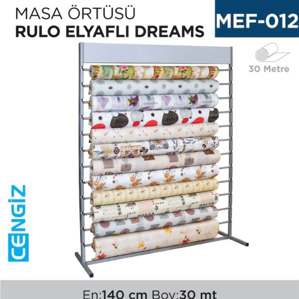 MASA ÖRTÜSÜ RULO ELYAFLI DREAMS 140 CM*30 MT