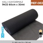 HALI KAYDIRMAZ İNCE RULO 60 CM*30 MT