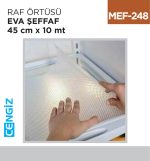 RAF ÖRTÜSÜ EVA SİLVER 45 CM*10 MT