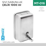 SIVI SABUNLUK ÇELİK 1000 ML (7254M)