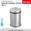 PRATİK KAPAKLI ÇÖP KOVASI METAL 20 LT (804)