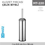 KLOZET FIRÇASI ÇELİK BİYELİ (370)