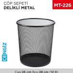 ÇÖP SEPETİ DELİKLİ FİLE METAL (ARI) (1450)