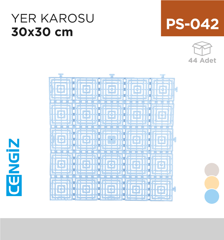 YER KAROSU 30 CM*30 CM