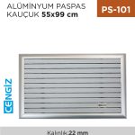 ALÜMİNYUM PASPAS KAUÇUK 55 CM*89 CM