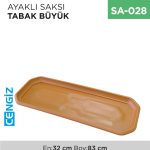 AYAKLI SAKSI BÜYÜK TABAK (521)