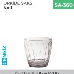 ORKİDE SAKSI NO:1 (0.7 LT) (OR01)