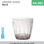 ORKİDE SAKSI NO:3 (3 LT) (OR03)