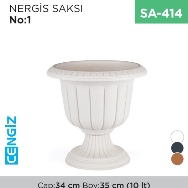 NERGİS SAKSI NO:1 (10 LT) (N001)