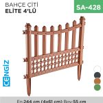 BAHÇE ÇİTİ ELİTE 4LÜ (5998)