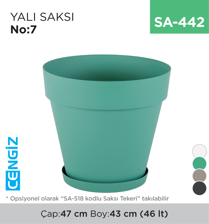 YALI SAKSI NO:7 (46 LT) (YS07) YALI SAKSI NO:7 (46 LT) (YS07)