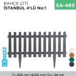 BAHÇE ÇİTİ İSTANBUL NO:1 4LÜ (İBÇ1)