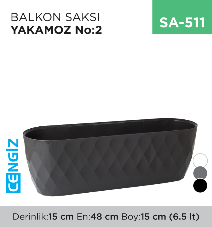 BALKON SAKSI YAKAMOZ NO:2 (6.5 LT) (KRS-472)