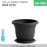 VİLLA SAKSI TAKIM NO:6  (5 LT) (V506)