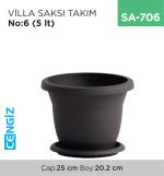 VİLLA SAKSI TAKIM NO:6  (5 LT) (V506)