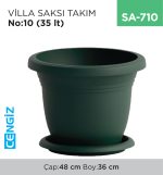 VİLLA SAKSI TAKIM  NO:10 (35 LT) (V510)