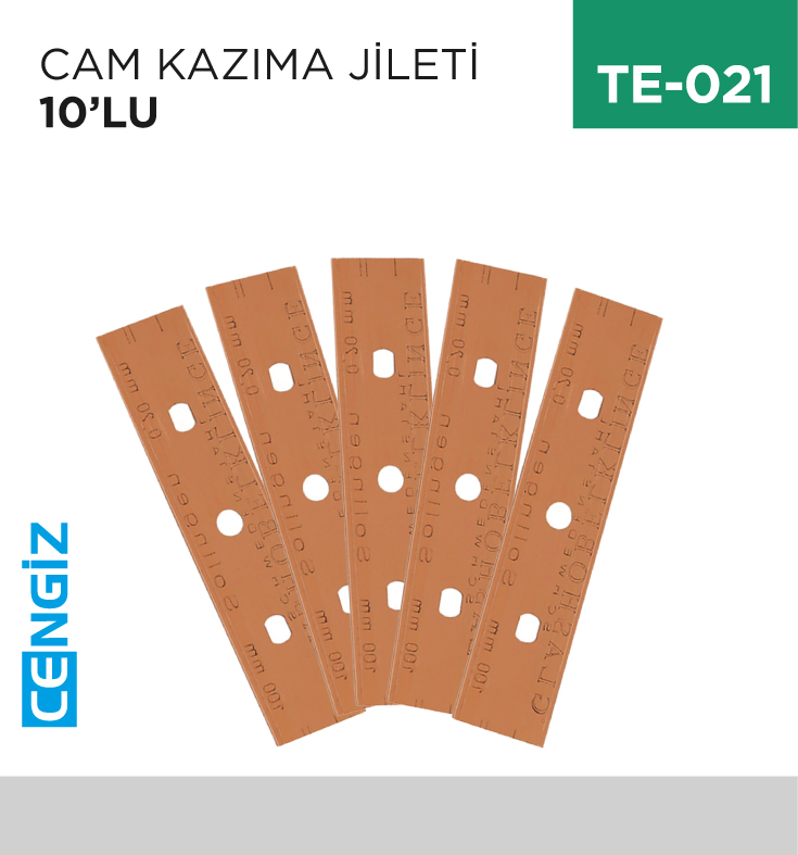 CAM KAZIMA JİLETİ SOLİNGEN 10LU
