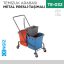 TEMİZLİK ARABASI METAL PRESLİ-TAŞIMALI (CK755)
