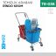 TEMİZLİK ARABASI KROM RİNDO (CK752)