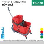 TEMİZLİK ARABASI HÜNERLİ (HTS730)