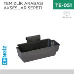 TEMİZLİK ARABASI AKSESUAR SEPETİ (SS780)