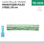 CAM PELUŞ YEDEK MIKROTIGER PULEX (YEŞİL)35 CM (P218)