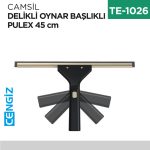 CAMSİL DELİKLİ OYNAR BAŞLIKLI PULEX 45 CM (P971)
