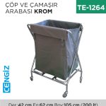 ÇÖP VE ÇAMAŞIR ARABASI KROM
