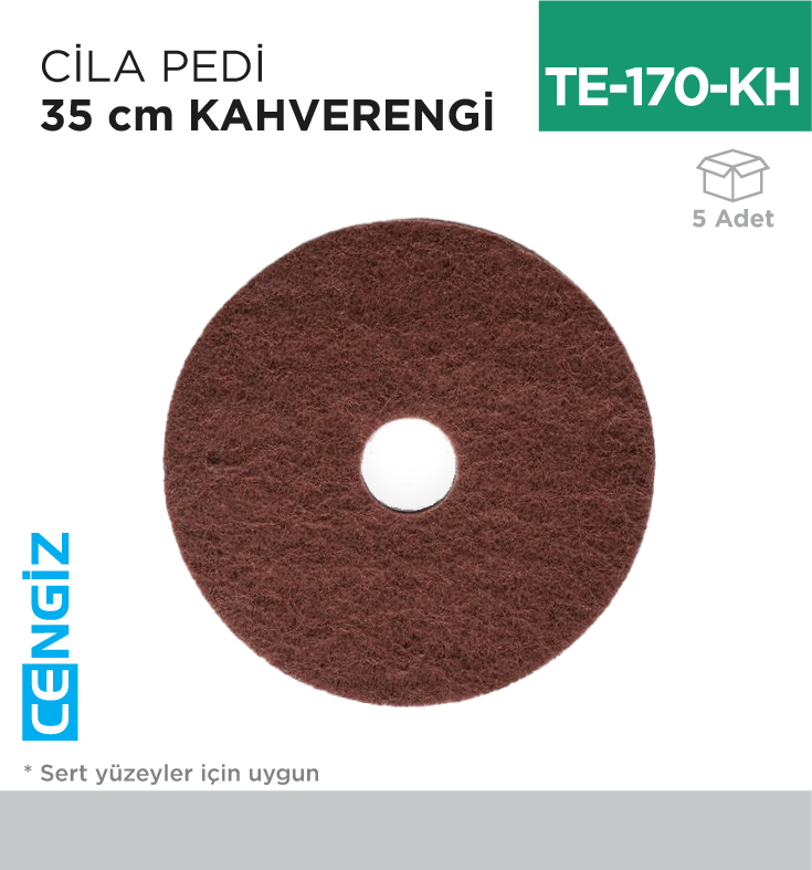 CİLA PEDİ 35 CM KAHVERENGİ