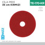 CİLA PEDİ 35 CM KIRMIZI