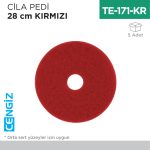CİLA PEDİ 28 CM KIRMIZI