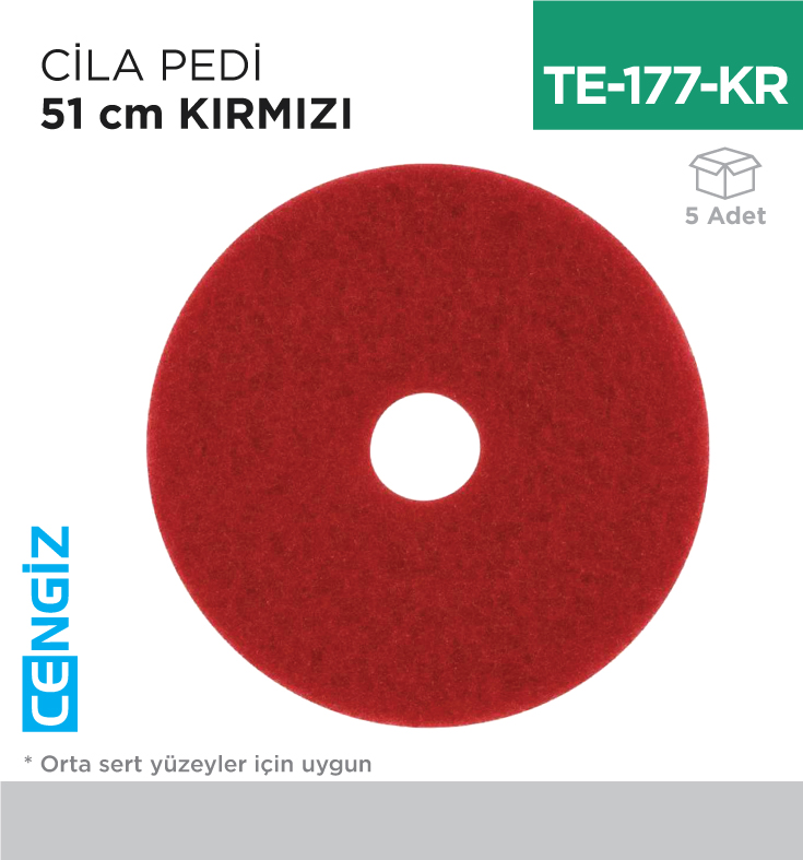CİLA PEDİ 51 CM KIRMIZI (CP776)