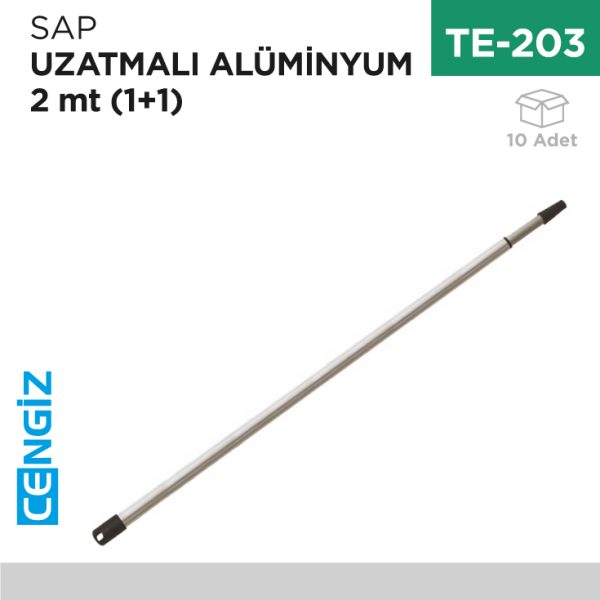 SAP UZATMALI ALÜMİNYUM 2 MT (1+1)